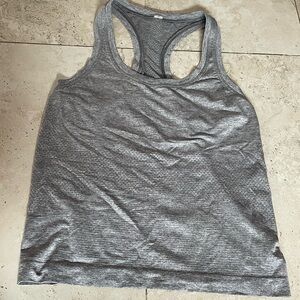 Gray Lululemon Swiftly Tech Tank Top
